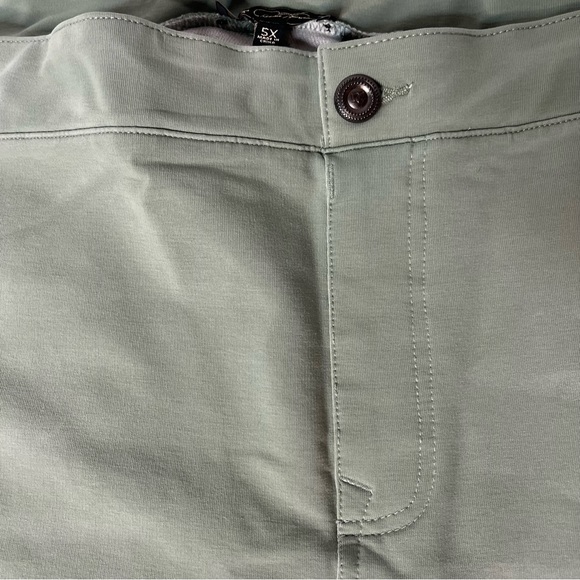 Diane Gilman Knit Flex STRETCH Skinny Jegging Jeans, Moss Green Size 5X NEW! - Picture 3 of 15